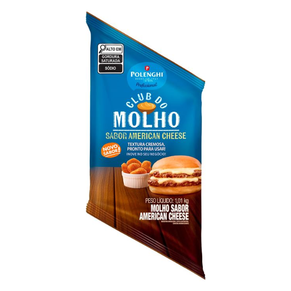 MOLHO AMERICAN CHEESE POLENGHI 1,01KG