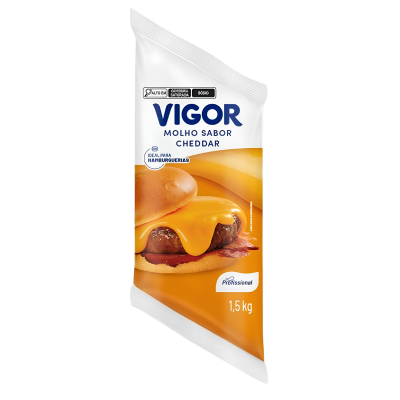 MOLHO CHEDDAR VIGOR 1,5KG