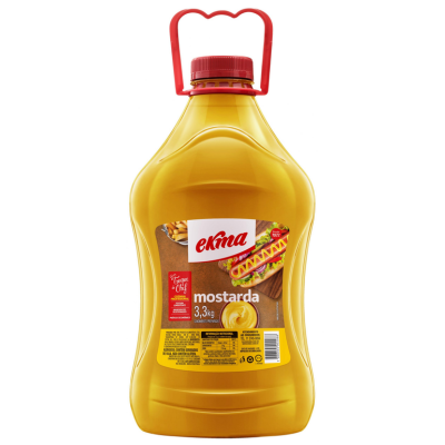 MOLHO CONDIMENTADO EKMA SABOR MOSTARDA BOMBONA 3,3KG