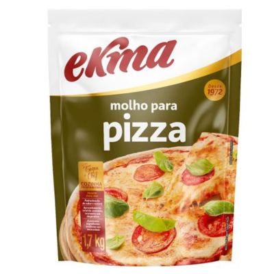 MOLHO DE TOMATE EKMA PIZZA SACHE 1,7KG