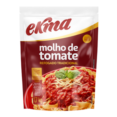 MOLHO DE TOMATE EKMA REFOGADO TRADICIONAL SACHE 1,7KG
