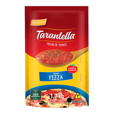 MOLHO DE TOMATE TARANTELLA PIZZA SACHÊ 1,7KG