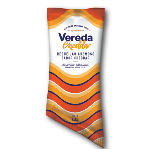 MOLHO LACTEO VEREDA CHEDDAR 1,5KG