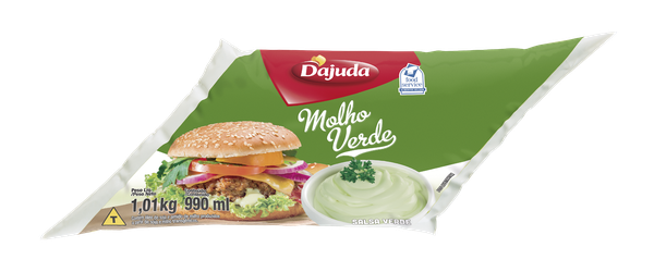 MOLHO VERDE DAJUDA 1,01KG