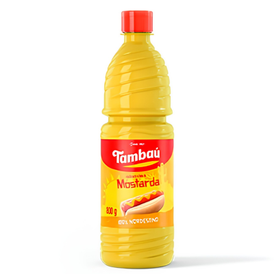 MOSTARDA TAMBAU BISNAGA 800GR