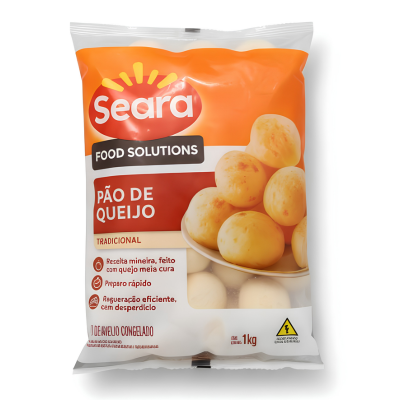 PAO DE QUEIJO SEARA TRADICIONAL CG PCT 1KG