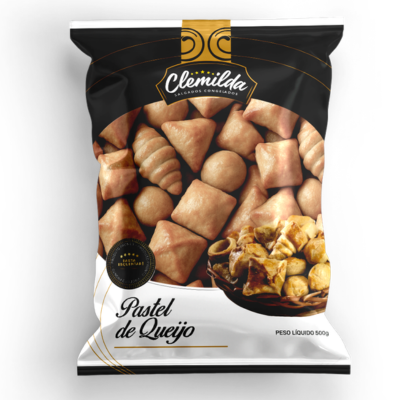 PASTEL DE FORNO CLEMILDA DE QUEIJO CG PCT 500GR