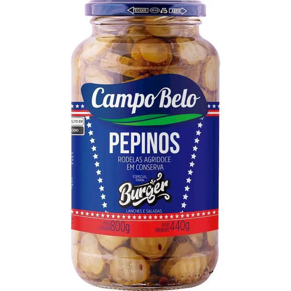 PEPINO AGRIDOCE RODELAS CAMPO BELO 440GR