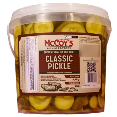 PICKLES MCCOYS CLASSIC BALDE 3,4KG