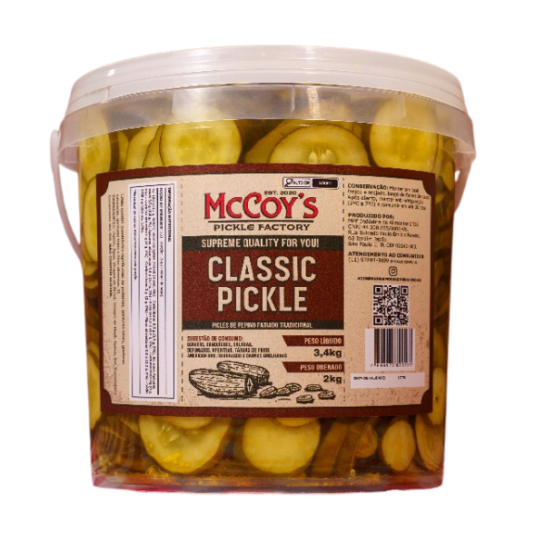 PICKLES MCCOYS CLASSIC BALDE 3,4KG