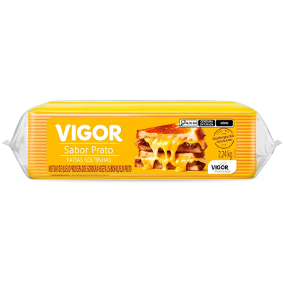 PREPARACAO ALIMENTICIA VIGOR SAB QUEIJO PRATO FAT PC 2,24KG