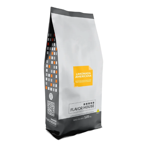 PREPARADO EM PO FLAVOR HOUSE SABOR LIMONADA SACHE 1,01KG