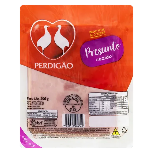 PRESUNTO PERDIGAO FATIADO 200GR