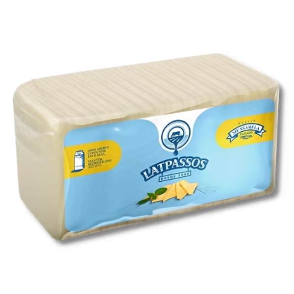 QUEIJO MUSSARELA LATPASSOS FATIADO KG