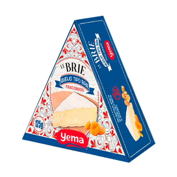 QUEIJO BRIE YEMA 125GR