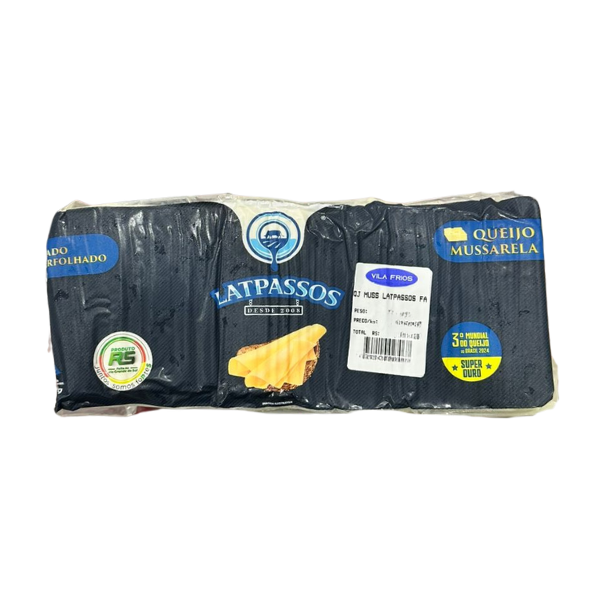 QUEIJO MUSSARELA LATPASSOS FATIADO KG