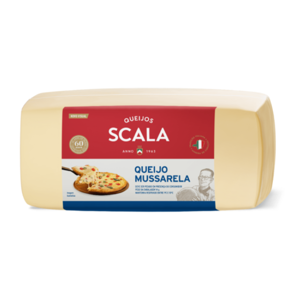 QUEIJO MUSSARELA SCALA 4KG