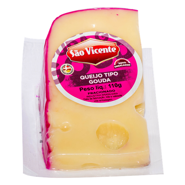 QUEIJO SAO VICENTE TIPO GOUDA 110GR
