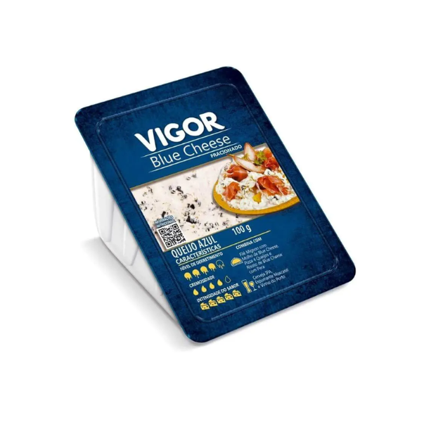 QUEJO AZUL FRACIONADO VIGOR PECA 100GR