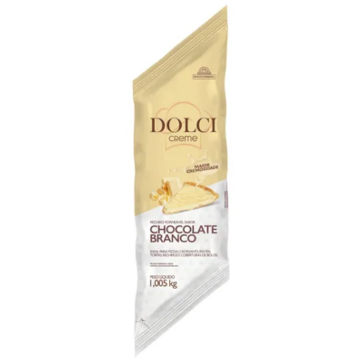 RECHEIO DOLCI CREME CHOCOLATE BRANCO BISN. 1,005KG