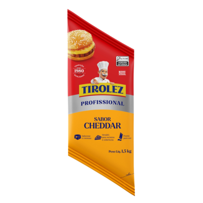 REQUEIJÃO TIROLEZ SABOR CHEDDAR 1,5KG