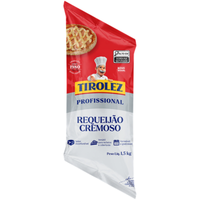 REQUEIJAO CREMOSO TIROLEZ TRADICIONAL BISNAGA 1,5KG