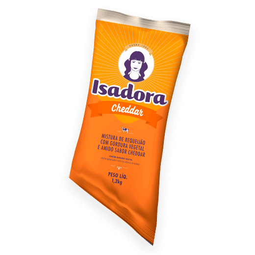 REQUEIJAO ISADORA CHEDDAR C/ AMIDO 1,2KG
