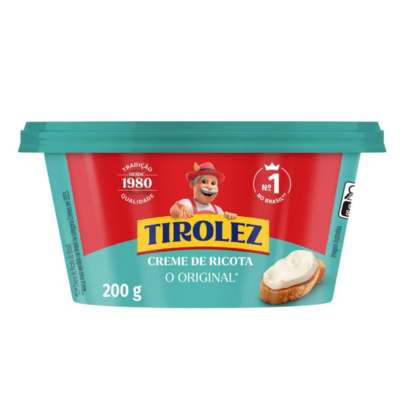 RICOTA CREMOSA TIROLEZ ORIGINAL PT 200GR