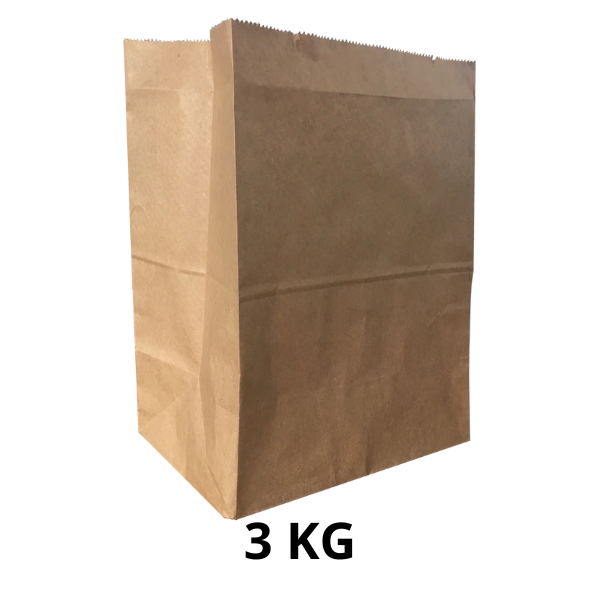 SACO KRAFT CHIARA LISO 3KG C/ 100 UND