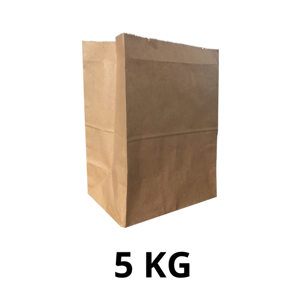SACO KRAFT CHIARA LISO 5KG C/ 100 UND