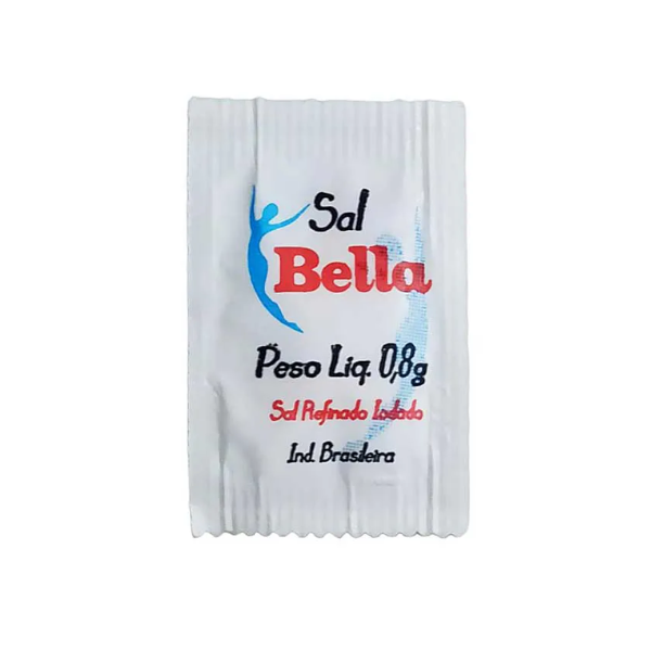 SAL BELLA ALIMENTOS SACHE 0,8 GR CX C/ 2000 UND