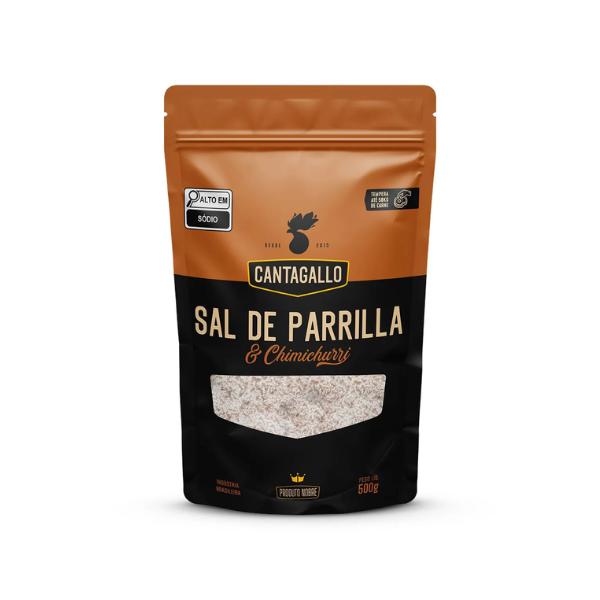 SAL DE PARRILHA CANTAGALLO CHIMICHURRY POUCH 500GR