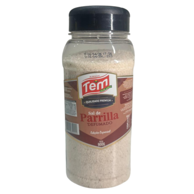 SAL DE PARRILHA TEM ALIMENTOS DEFUMADO POTE 900GR