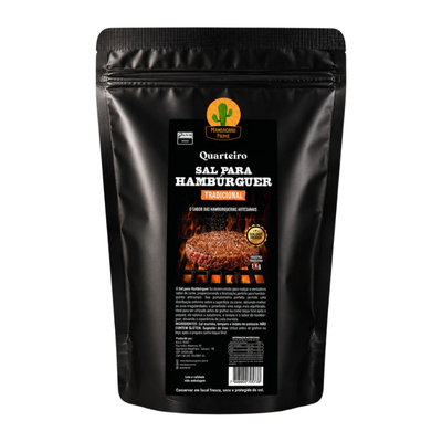 SAL P/ HAMBURGUER MANDACARU / QUARTEIRO TRADICIONAL SACHE 1KG