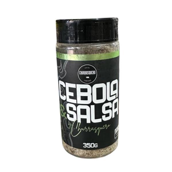 SAL PARRILHA CHURRASQUERO CEBOLA E SALSA 350GR