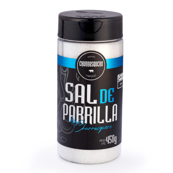SAL PARRILHA CHURRASQUERO TRADICIONAL 450GR