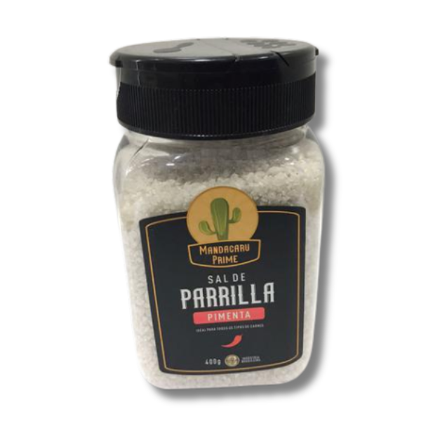SAL PARRILHA MANDACARU C/ PIMENTA 400GR