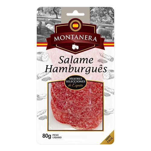 SALAME HAMBURGUES MONTANERA 80GR