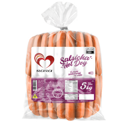 SALSICHA HOT DOG RARA CG PCT 5KG