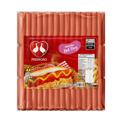 SALSICHA PERDIGÃO HOT DOG 5KG