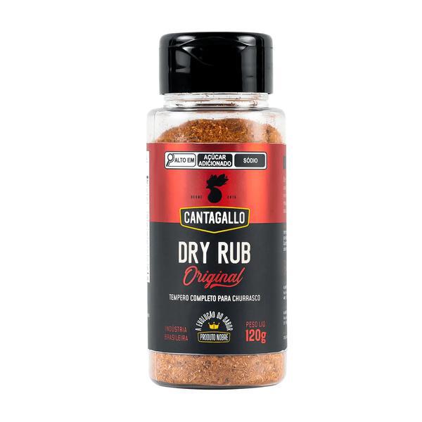TEMPERO COMPLETO CANTAGALLO DRY RUB ORIGINAL 120GR
