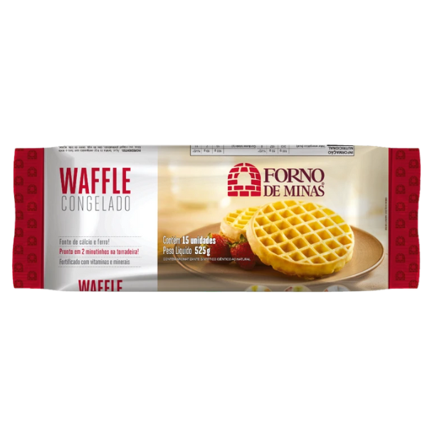 WAFFLE FORNO DE MINAS 525G