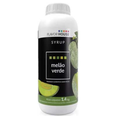 XAROPE ALIMENTICIO FLAVOR HOUSE SABOR MELAO VERDE GFA 1,4KG