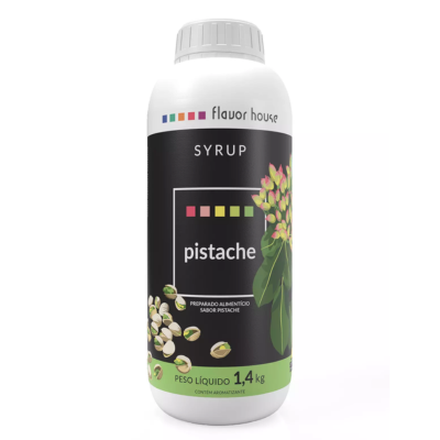 XAROPE ALIMENTICIO FLAVOR HOUSE SABOR PISTACHE GFA 1,4KG