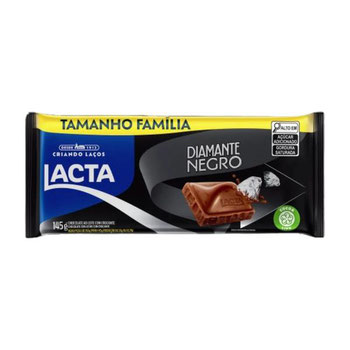 BARRA CHOC.LACTA DIAMANTE NEGRO 145G