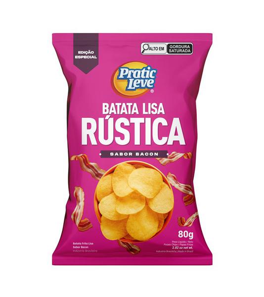 BATATA PRATIC LEVE LISA BACON 80G