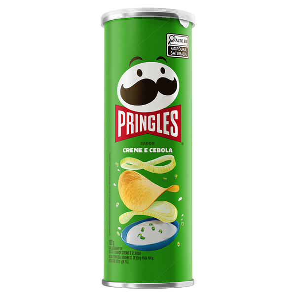 BATATA PRINGLES CREME E CEBOLA 109G