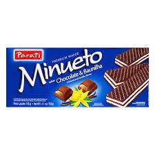 BISC.WAF.MINUETO CHOC/BAUNILHA 81G