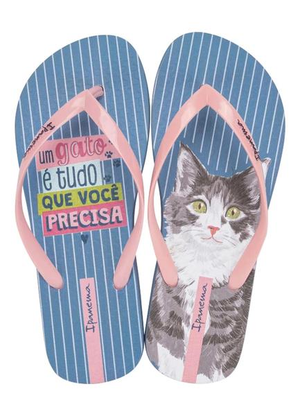 CHIN.IPANEMA LOVE PETS VERDE/DOURADO