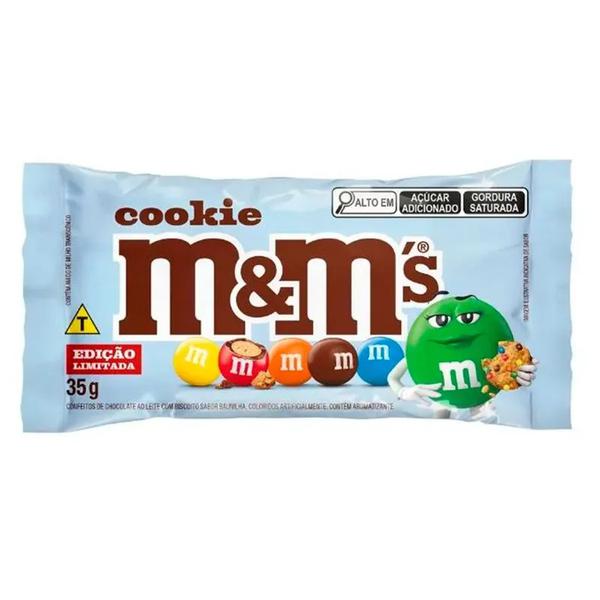 CONFEITO M&MS 35G COOKIE